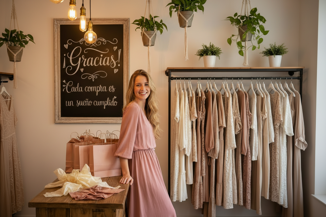 Boutique pizarra izquierda